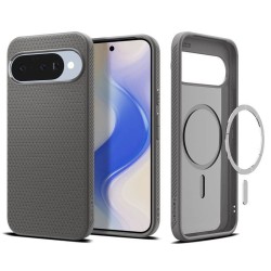 Husa Spigen Liquid Air MagSafe pentru Google Pixel 10 Pro/Pixel 10, gri marble