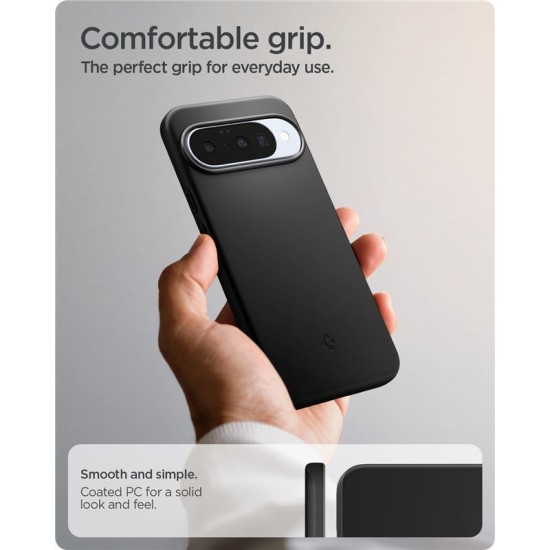 Husa Spigen Thin Fit MagSafe pentru Google Pixel 10 Pro/Pixel 10, negru (Pixel 10 Pro, ACS09699) by www.silkase.ro