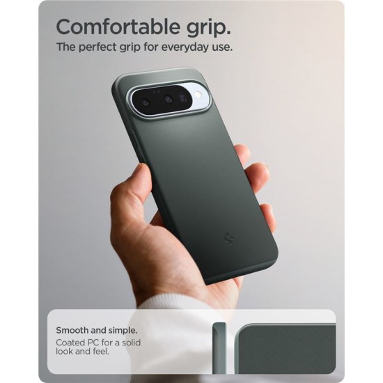 Husa Spigen Thin Fit MagSafe pentru Google Pixel 10 Pro/Pixel 10, verde sage (Spigen, Pixel 10 Pro) by www.silkase.ro Husa Spigen Thin Fit MagSafe pentru Google Pixel 10 Pro/Pixel 10, verde sage (Pixel 10 Pro, ACS09701) by www.silkase.ro