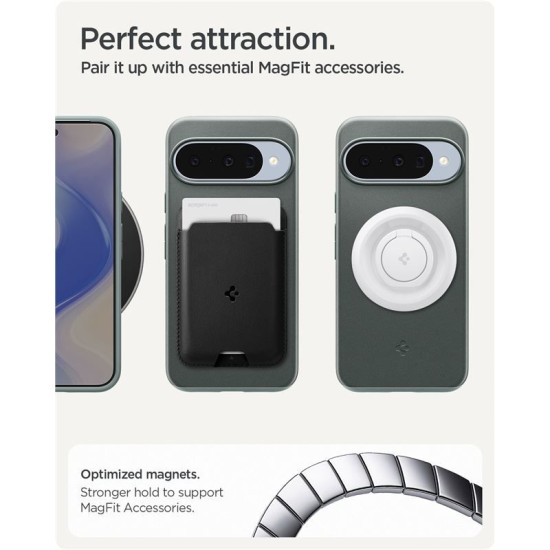 Husa Spigen Thin Fit MagSafe pentru Google Pixel 10 Pro/Pixel 10, verde sage (Spigen, Pixel 10 Pro) by www.silkase.ro Husa Spigen Thin Fit MagSafe pentru Google Pixel 10 Pro/Pixel 10, verde sage (Pixel 10 Pro, ACS09701) by www.silkase.ro