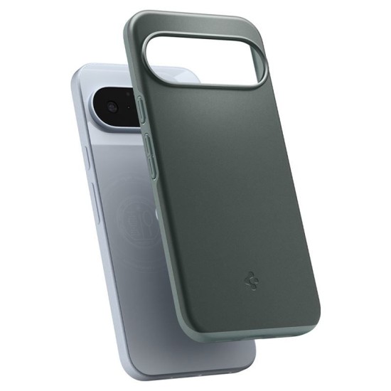 Husa Spigen Thin Fit MagSafe pentru Google Pixel 10 Pro/Pixel 10, verde sage (Spigen, Pixel 10 Pro) by www.silkase.ro Husa Spigen Thin Fit MagSafe pentru Google Pixel 10 Pro/Pixel 10, verde sage (Pixel 10 Pro, ACS09701) by www.silkase.ro