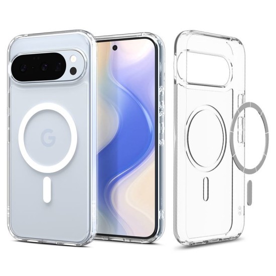 Husa Spigen Ultra Hybrid MagSafe pentru Google Pixel 10 Pro/Pixel 10, alb clear (Spigen, Pixel 10 Pro) by www.silkase.ro Husa Spigen Ultra Hybrid MagSafe pentru Google Pixel 10 Pro/Pixel 10, alb clear (Pixel 10 Pro, ACS09702) by www.silkase.ro
