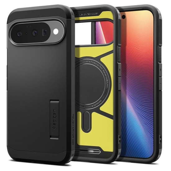 Husa Spigen Tough Armor MagSafe pentru Google Pixel 10 Pro/Pixel 10, negru (Spigen, Pixel 10 Pro) by www.silkase.ro Husa Spigen Tough Armor MagSafe pentru Google Pixel 10 Pro/Pixel 10, negru (Pixel 10 Pro, ACS09705) by www.silkase.ro