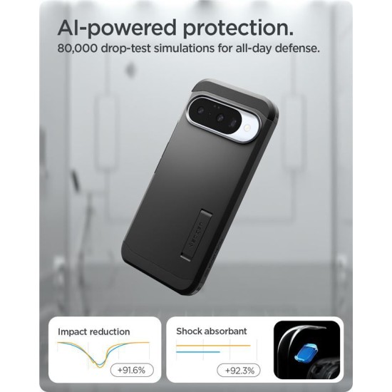Husa Spigen Tough Armor MagSafe pentru Google Pixel 10 Pro/Pixel 10, negru (Spigen, Pixel 10 Pro) by www.silkase.ro Husa Spigen Tough Armor MagSafe pentru Google Pixel 10 Pro/Pixel 10, negru (Pixel 10 Pro, ACS09705) by www.silkase.ro