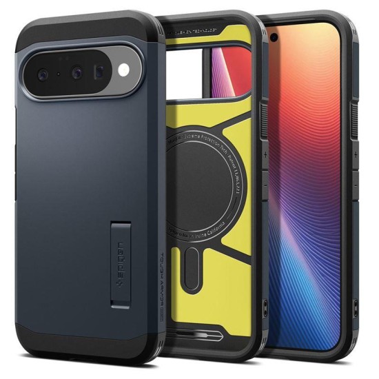 Husa Spigen Tough Armor MagSafe pentru Google Pixel 10 Pro/Pixel 10, metal slate (Spigen, Pixel 10 Pro) by www.silkase.ro Husa Spigen Tough Armor MagSafe pentru Google Pixel 10 Pro/Pixel 10, metal slate (Pixel 10 Pro, ACS09706) by www.silkase.ro