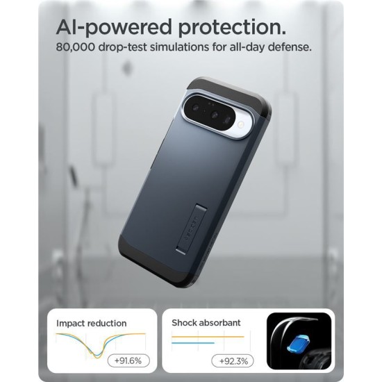 Husa Spigen Tough Armor MagSafe pentru Google Pixel 10 Pro/Pixel 10, metal slate (Spigen, Pixel 10 Pro) by www.silkase.ro Husa Spigen Tough Armor MagSafe pentru Google Pixel 10 Pro/Pixel 10, metal slate (Pixel 10 Pro, ACS09706) by www.silkase.ro