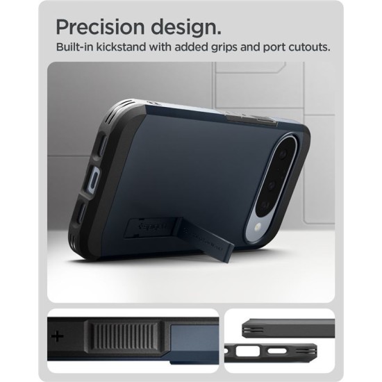 Husa Spigen Tough Armor MagSafe pentru Google Pixel 10 Pro/Pixel 10, metal slate (Spigen, Pixel 10 Pro) by www.silkase.ro Husa Spigen Tough Armor MagSafe pentru Google Pixel 10 Pro/Pixel 10, metal slate (Pixel 10 Pro, ACS09706) by www.silkase.ro