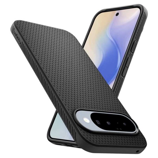 Husa Spigen Liquid Air pentru Google Pixel 10 Pro/Pixel 10, negru mat (Pixel 10 Pro, ACS09714) by www.silkase.ro