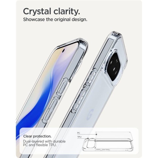 Husa Spigen Ultra Hybrid pentru Google Pixel 10 Pro/Pixel 10, transparenta (Spigen, Pixel 10 Pro) by www.silkase.ro Husa Spigen Ultra Hybrid pentru Google Pixel 10 Pro/Pixel 10, transparenta (Pixel 10 Pro, ACS09715) by www.silkase.ro
