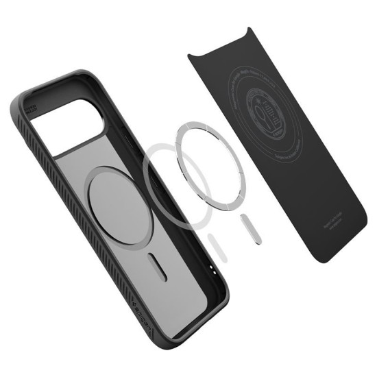 Husa Spigen Liquid Air MagSafe pentru Google Pixel 10 Pro XL, negru mat (Pixel 10 Pro XL, ACS09718) by www.silkase.ro