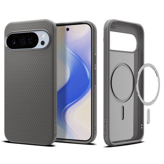 Husa Spigen Liquid Air MagSafe pentru Google Pixel 10 Pro XL, gri marble (Spigen, Pixel 10 Pro XL) by www.silkase.ro Husa Spigen Liquid Air MagSafe pentru Google Pixel 10 Pro XL, gri marble (Pixel 10 Pro XL, ACS09720) by www.silkase.ro