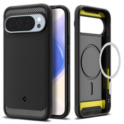 Husa Spigen Rugged Armor MagSafe pentru Google Pixel 10 Pro XL, negru mat