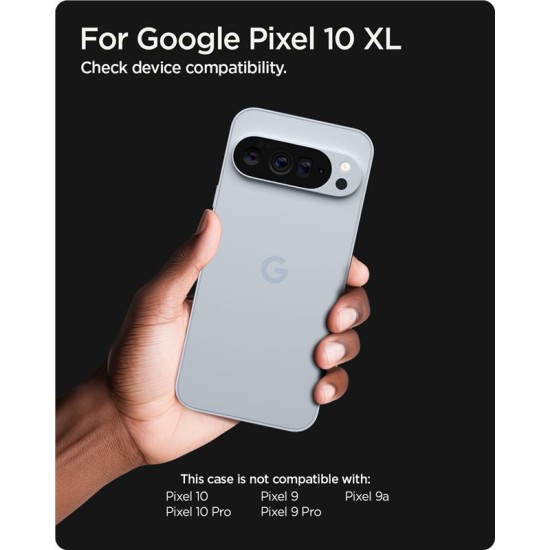 Husa Spigen Rugged Armor MagSafe pentru Google Pixel 10 Pro XL, negru mat (Pixel 10 Pro XL, ACS09721) by www.silkase.ro