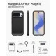 Husa Spigen Rugged Armor MagSafe pentru Google Pixel 10 Pro XL, negru mat (Pixel 10 Pro XL, ACS09721) by www.silkase.ro