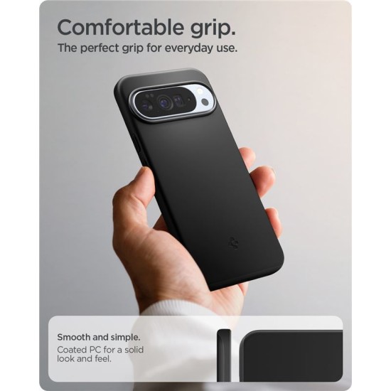 Husa Spigen Thin Fit MagSafe pentru Google Pixel 10 Pro XL, negru (Pixel 10 Pro XL, ACS09722) by www.silkase.ro