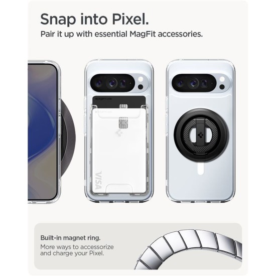 Husa Spigen Ultra Hybrid MagSafe pentru Google Pixel 10 Pro XL, alb clear (Spigen, Pixel 10 Pro XL) by www.silkase.ro Husa Spigen Ultra Hybrid MagSafe pentru Google Pixel 10 Pro XL, alb clear (Pixel 10 Pro XL, ACS09725) by www.silkase.ro