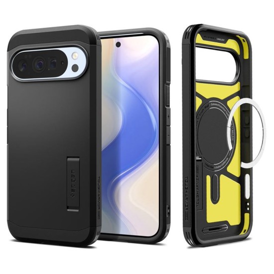 Husa Spigen Tough Armor MagSafe pentru Google Pixel 10 Pro XL, negru (Spigen, Pixel 10 Pro XL) by www.silkase.ro Husa Spigen Tough Armor MagSafe pentru Google Pixel 10 Pro XL, negru (Pixel 10 Pro XL, ACS09728) by www.silkase.ro
