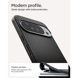 Husa Spigen Liquid Air pentru Google Pixel 10 Pro XL, negru mat Husa Spigen Liquid Air pentru Google Pixel 10 Pro XL, negru mat