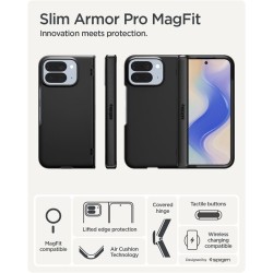Husa de protectie Spigen Slim Armor Pro MagSafe pentru Google Pixel 10 Pro Fold, neagra