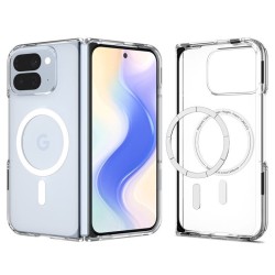 Husa hibrida Spigen Ultra Hybrid MagSafe pentru Google Pixel 10 Pro Fold, transparenta