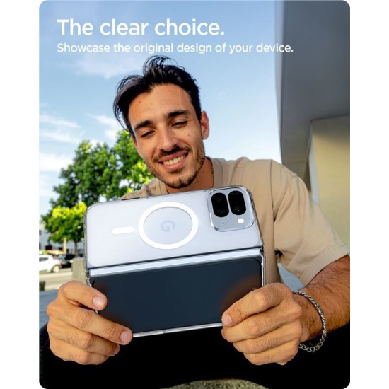 Husa hibrida Spigen Ultra Hybrid MagSafe pentru Google Pixel 10 Pro Fold, transparenta (Pixel 10 Pro, ACS09742) by www.silkase.ro