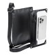 Husa impermeabila dubla tip borseta Spigen Aqua Shield A640, neagra (Ingredi, AMP09746) by www.silkase.ro