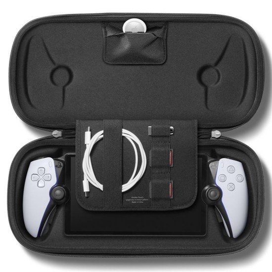 Husa Spigen Klasden Pouch pentru Sony PlayStation Portal, Charcoal Gray (Diverse accesorii, AGP09756) by www.silkase.ro