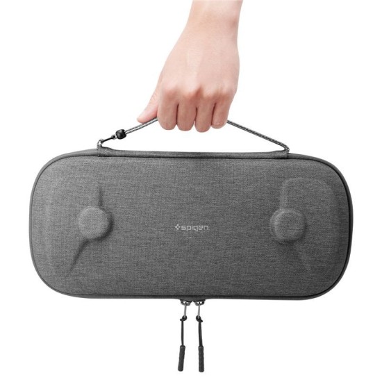 Husa Spigen Klasden Pouch pentru Sony PlayStation Portal, Charcoal Gray (Diverse accesorii, AGP09756) by www.silkase.ro