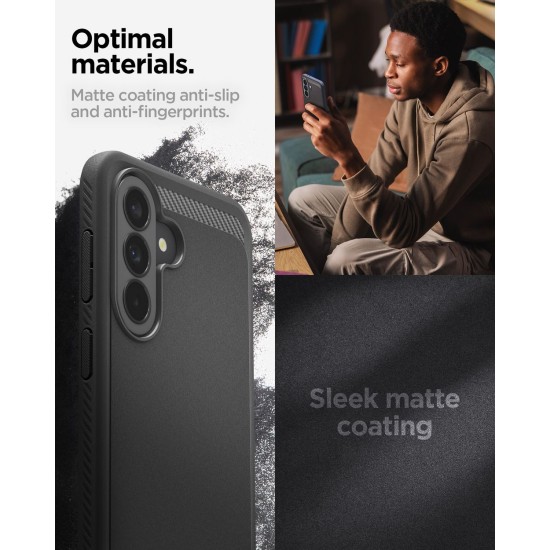 Husa de protectie Spigen Rugged Armor pentru Samsung Galaxy A37 5G, Matte Black Husa de protectie Spigen Rugged Armor pentru Samsung Galaxy A37 5G, Matte Black (A37, ACS09795) by www.silkase.ro