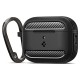 Husa de protectie robusta Spigen Rugged Armor pentru AirPods Pro 3, negru mat (Spigen, Ingredi) by www.silkase.ro Husa de protectie robusta Spigen Rugged Armor pentru AirPods Pro 3, negru mat (Pro 3, ACS09822) by www.silkase.ro