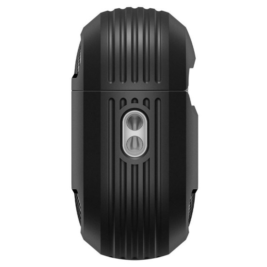 Husa de protectie robusta Spigen Rugged Armor pentru AirPods Pro 3, negru mat (Spigen, Ingredi) by www.silkase.ro Husa de protectie robusta Spigen Rugged Armor pentru AirPods Pro 3, negru mat (Pro 3, ACS09822) by www.silkase.ro