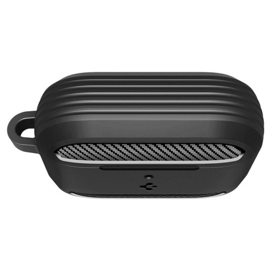 Husa de protectie robusta Spigen Rugged Armor pentru AirPods Pro 3, negru mat (Spigen, Ingredi) by www.silkase.ro Husa de protectie robusta Spigen Rugged Armor pentru AirPods Pro 3, negru mat (Pro 3, ACS09822) by www.silkase.ro