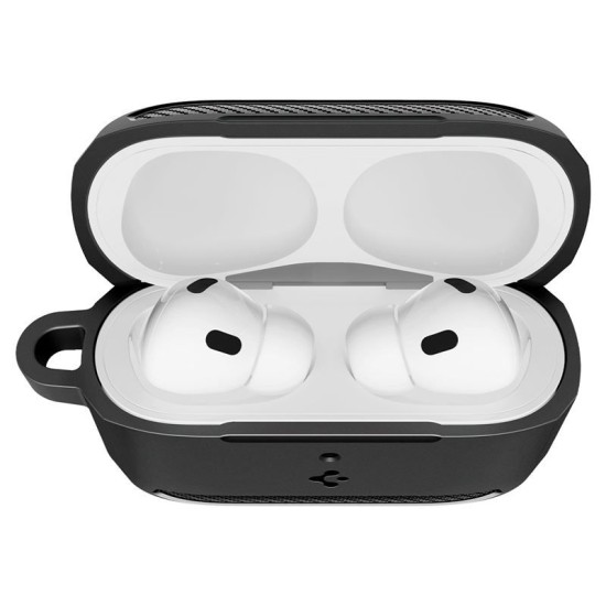 Husa de protectie robusta Spigen Rugged Armor pentru AirPods Pro 3, negru mat (Spigen, Ingredi) by www.silkase.ro Husa de protectie robusta Spigen Rugged Armor pentru AirPods Pro 3, negru mat (Pro 3, ACS09822) by www.silkase.ro