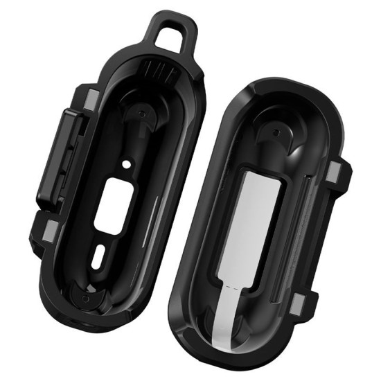 Husa cu sistem de blocare Spigen Lock Fit pentru AirPods Pro 3, negru mat (Spigen, Ingredi) by www.silkase.ro Husa cu sistem de blocare Spigen Lock Fit pentru AirPods Pro 3, negru mat (Pro 3, ACS09825) by www.silkase.ro