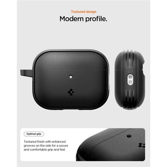 Husa de protectie Spigen Vault pentru AirPods Pro 3, negru mat (Spigen, Ingredi) by www.silkase.ro Husa de protectie Spigen Vault pentru AirPods Pro 3, negru mat (Pro 3, ACS09826) by www.silkase.ro