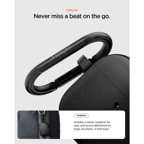 Husa de protectie Spigen Vault pentru AirPods Pro 3, negru mat (Spigen, Ingredi) by www.silkase.ro Husa de protectie Spigen Vault pentru AirPods Pro 3, negru mat (Pro 3, ACS09826) by www.silkase.ro