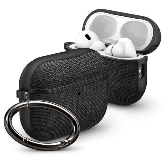 Husa de protectie textila Spigen Urban Fit pentru AirPods Pro 3, neagra (Spigen, Ingredi) by www.silkase.ro Husa de protectie textila Spigen Urban Fit pentru AirPods Pro 3, neagra (Pro 3, ACS09830) by www.silkase.ro
