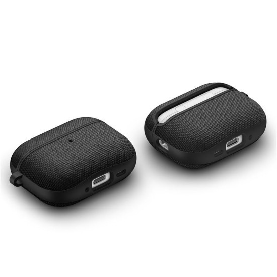 Husa de protectie textila Spigen Urban Fit pentru AirPods Pro 3, neagra (Spigen, Ingredi) by www.silkase.ro Husa de protectie textila Spigen Urban Fit pentru AirPods Pro 3, neagra (Pro 3, ACS09830) by www.silkase.ro
