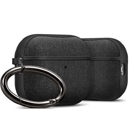 Husa de protectie textila Spigen Urban Fit pentru AirPods Pro 3, neagra (Spigen, Ingredi) by www.silkase.ro Husa de protectie textila Spigen Urban Fit pentru AirPods Pro 3, neagra (Pro 3, ACS09830) by www.silkase.ro