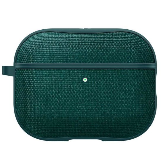 Husa de protectie textila Spigen Urban Fit pentru AirPods Pro 3, verde inchis (Spigen, Ingredi) by www.silkase.ro Husa de protectie textila Spigen Urban Fit pentru AirPods Pro 3, verde inchis (Pro 3, ACS09831) by www.silkase.ro
