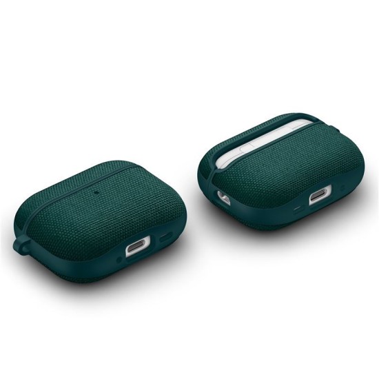 Husa de protectie textila Spigen Urban Fit pentru AirPods Pro 3, verde inchis (Spigen, Ingredi) by www.silkase.ro Husa de protectie textila Spigen Urban Fit pentru AirPods Pro 3, verde inchis (Pro 3, ACS09831) by www.silkase.ro