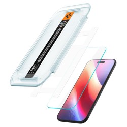 Set 2 folii de sticla Spigen Glas.tR EZ Fit cu rama de montaj pentru iPhone Air Set 2 folii de sticla Spigen Glas.tR EZ Fit cu rama de montaj pentru iPhone Air