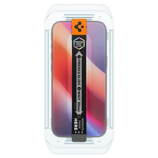 Set 2 folii de protectie Privacy Spigen Glas.tR EZ Fit pentru iPhone Air (iPhone Air, AGL09862) by www.silkase.ro
