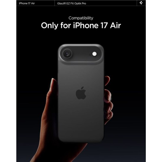 Set 2 protectii de camera Spigen Glas.tR EZ Fit Optik Pro pentru iPhone Air, negre (Spigen, Ingredi) by www.silkase.ro Set 2 protectii de camera Spigen Glas.tR EZ Fit Optik Pro pentru iPhone Air, negre (iPhone Air, AGL09863) by www.silkase.ro