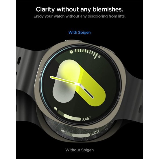 Set 2 folii de sticla Spigen Glas.tR EZ Fit pentru Samsung Galaxy Watch 8 (40mm) (Spigen, Ingredi) by www.silkase.ro SPIGEN Set 2 Folii Sticlă Glas.tR EZ Fit Samsung Galaxy Watch 8 (40mm - 1.3 inch) (Ingredi, AGL09874) by www.silkase.ro