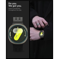 Set 2 folii Spigen Glass tR EZ Fit pentru Samsung Galaxy Watch 8 (44mm), transparent Set 2 folii Spigen Glass tR EZ Fit pentru Samsung Galaxy Watch 8 (44mm), transparent