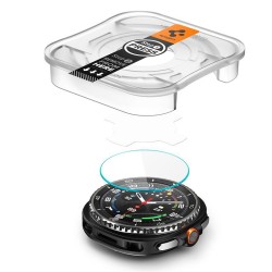 SPIGEN Set 2 Folii Sticlă Glas.tR EZ Fit Samsung Galaxy Watch 8 Classic (46mm - 1.5 inch)