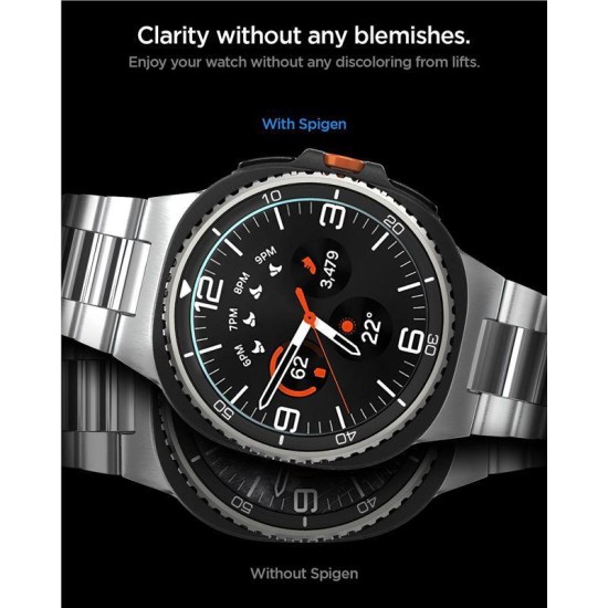 Set 2 folii de sticla Spigen Glas.tR EZ Fit pentru Samsung Galaxy Watch 8 Classic (46mm) (Spigen, Ingredi) by www.silkase.ro SPIGEN Set 2 Folii Sticlă Glas.tR EZ Fit Samsung Galaxy Watch 8 Classic (46mm - 1.5 inch) (Ingredi, AGL09877) by www.silkase.ro
