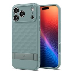 Husa de protectie Spigen Parallax S MagSafe pentru iPhone 17 Pro Max, verde salvie