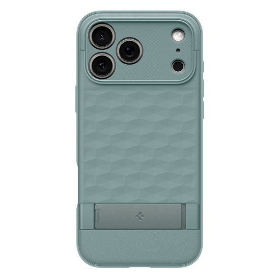 Husa de protectie Spigen Parallax S MagSafe pentru iPhone 17 Pro Max, verde salvie (iPhone 17 Pro Max, ACS09912) by www.silkase.ro